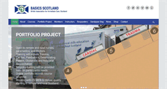 Desktop Screenshot of basics-scotland.org.uk